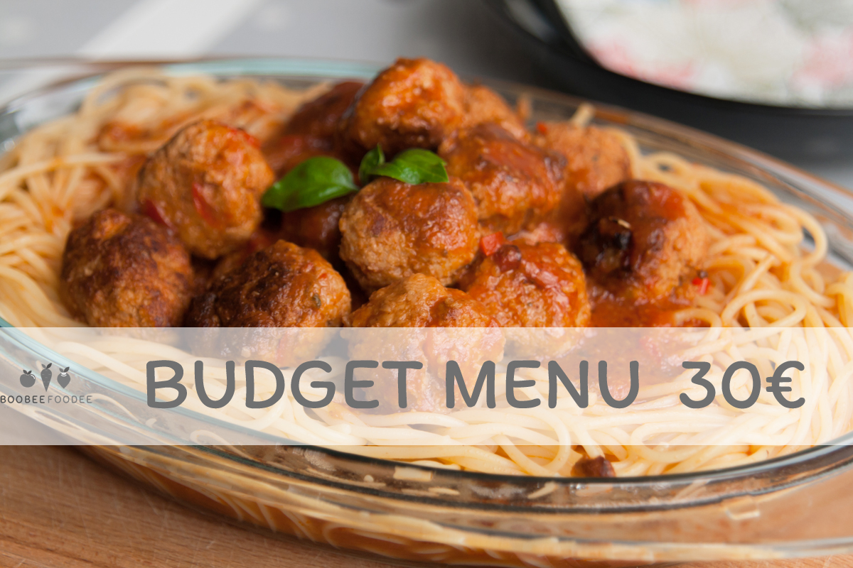Budget menu 1 (30 €)
